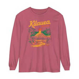 Kīlauea Hawaii Comfort Colors Unisex Long Sleeve T-Shirt