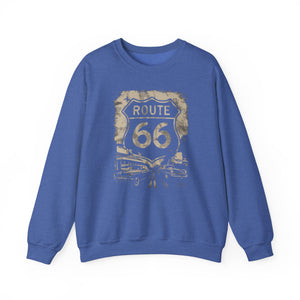 Route 66 USA Gildan Unisex Crewneck Sweatshirt