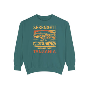 Serengeti Tanzania Comfort Colors Unisex Sweatshirt