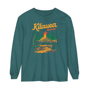 Kīlauea Hawaii Comfort Colors Unisex Long Sleeve T-Shirt
