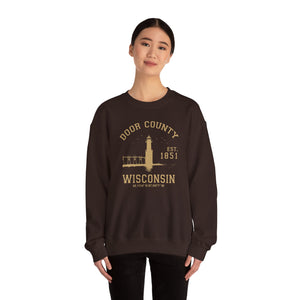Door County Wisconsin Gildan Unisex Crewneck Sweatshirt