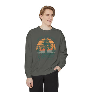 Redwood National Park California Comfort Colors Unisex Sweatshirt