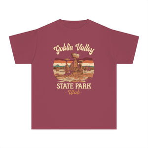 Goblin Valley State Park Utah Comfort Colors Youth Kids T-Shirt