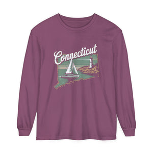 Connecticut Comfort Colors Unisex Long Sleeve T-Shirt