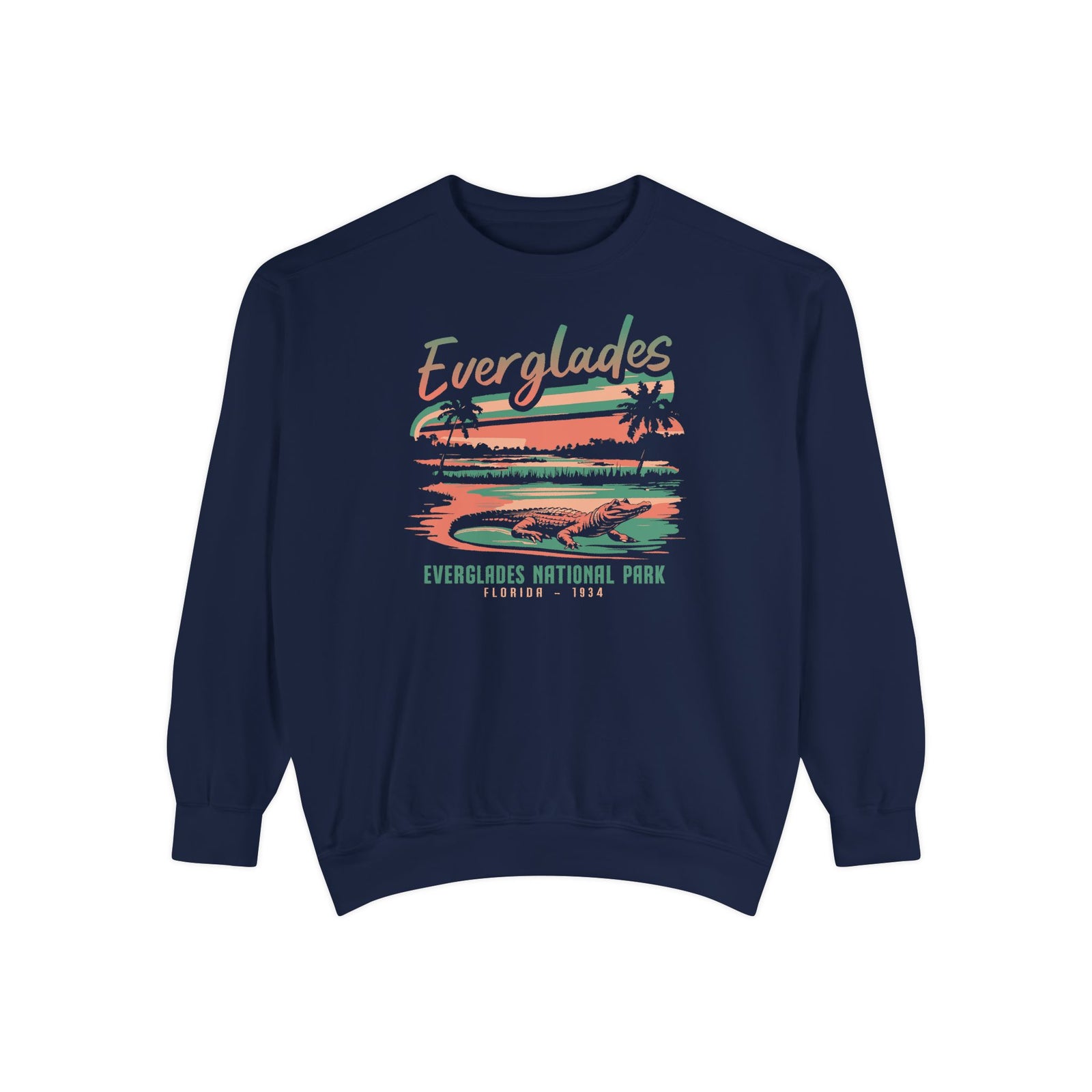 Everglades National Park Florida Comfort Colors Unisex Sweatshirt