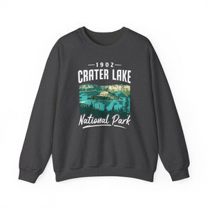 Crater Lake National Park Oregon Gildan Unisex Crewneck Sweatshirt
