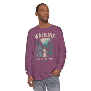 Watkins Glen State Park New York Comfort Colors Unisex Long Sleeve T-Shirt