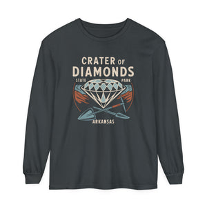 Crater of Diamonds State Park Arkansas Comfort Colors Unisex Long Sleeve T-Shirt