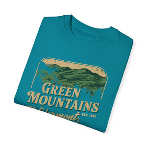 Green Mountains Vermont Comfort Colors Unisex T-Shirt