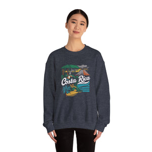 Costa Rica Gildan Unisex Crewneck Sweatshirt