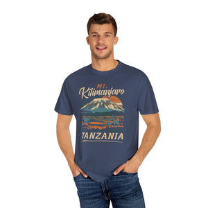 Mount Kilimanjaro Tanzania Comfort Colors Unisex T-Shirt