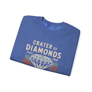 Crater of Diamonds State Park Arkansas Gildan Unisex Crewneck Sweatshirt