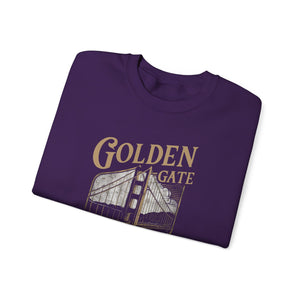 Golden Gate Bridge San Francisco California Gildan Unisex Crewneck Sweatshirt