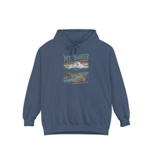 Mount Baker Washington Comfort Colors Unisex Hoodie
