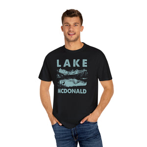 Lake McDonald Glacier National Park Montana Comfort Colors Unisex T-Shirt