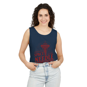 Space Needle Seattle Washington Comfort Colors Tank Top