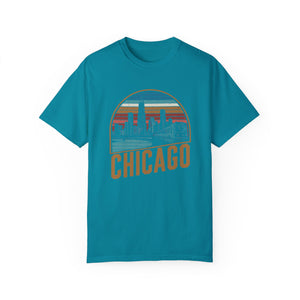 Chicago Skyline Illinois Comfort Colors Unisex T-Shirt