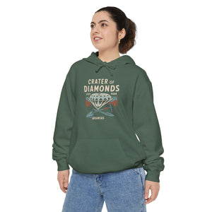 Crater of Diamonds State Park Arkansas Comfort Colors Unisex Hoodie