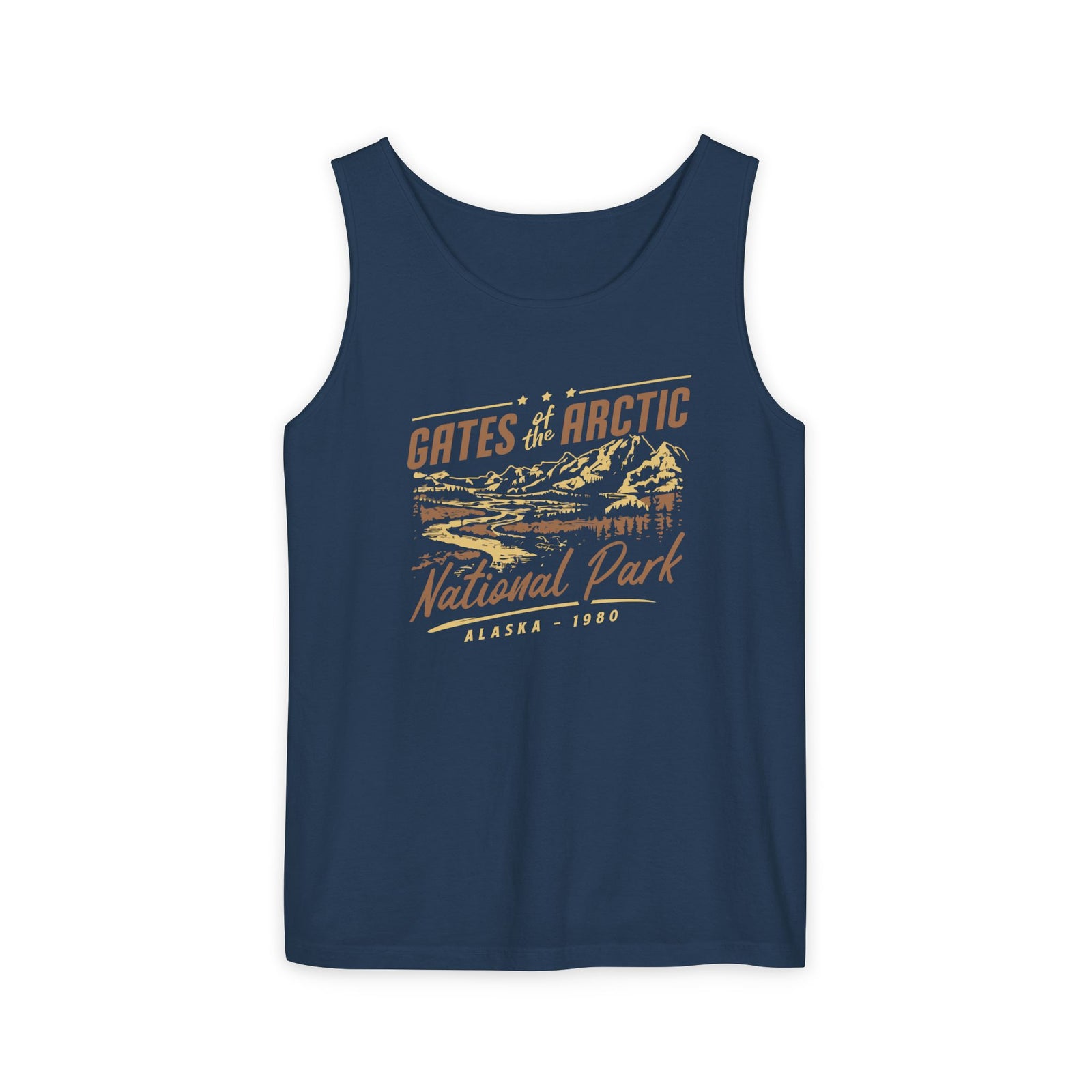 Gates of the Arctic National Park Alaska Comfort Colors Tank Top