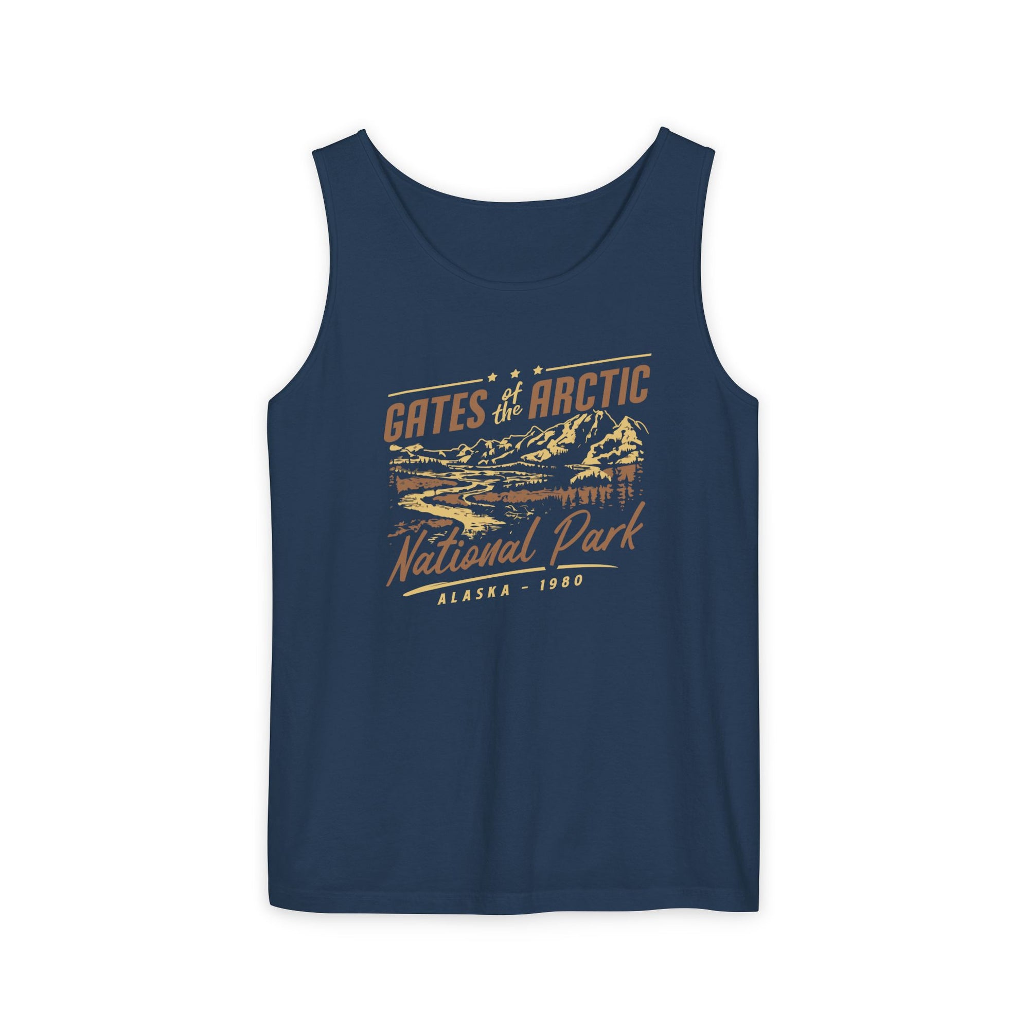 Gates of the Arctic National Park Alaska Comfort Colors Tank Top