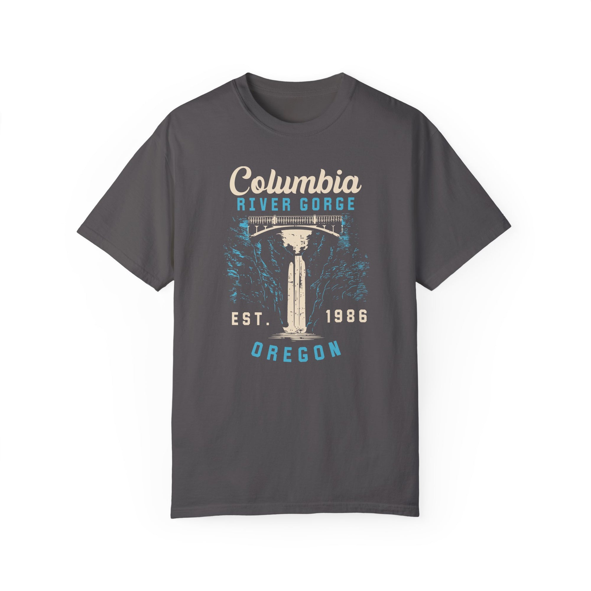 Columbia River Gorge Oregon Washington Comfort Colors Unisex T-Shirt