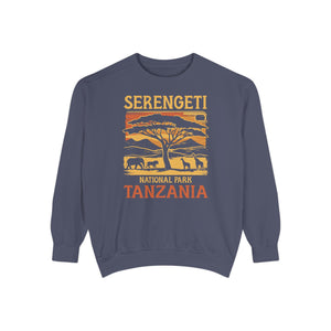 Serengeti Tanzania Comfort Colors Unisex Sweatshirt