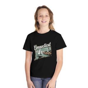 Connecticut Comfort Colors Youth Kids T-Shirt