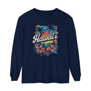 Hawaii Comfort Colors Unisex Long Sleeve T-Shirt