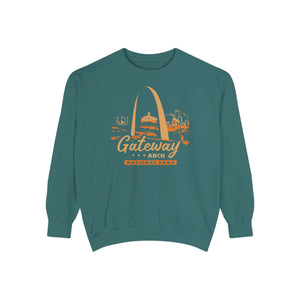 Gateway Arch National Park Missouri Comfort Colors Unisex Sweatshirt