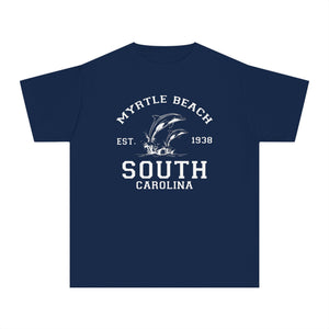 Myrtle Beach South Carolina Comfort Colors Youth Kids T-Shirt