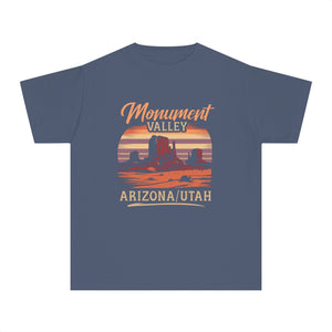Monument Valley Arizona Utah Comfort Colors Youth Kids T-Shirt