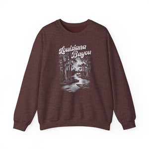 Louisiana Bayou Gildan Unisex Crewneck Sweatshirt