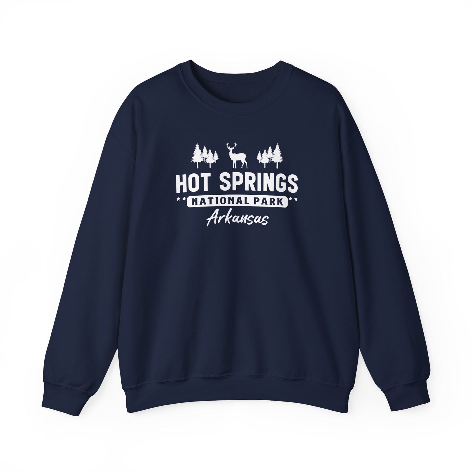 Hot Springs National Park Arkansas Gildan Unisex Crewneck Sweatshirt