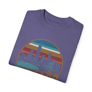 Chicago Skyline Illinois Comfort Colors Unisex T-Shirt