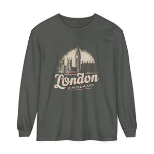 London United Kingdom Comfort Colors Unisex Long Sleeve T-Shirt