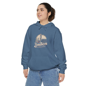 London United Kingdom Comfort Colors Unisex Hoodie