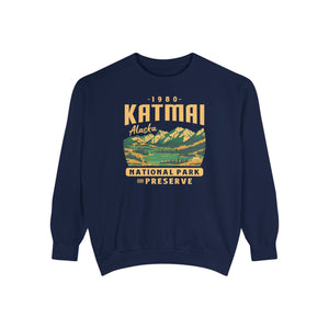 Katmai National Park Alaska Comfort Colors Unisex Sweatshirt