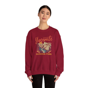 Yosemite National Park California Gildan Unisex Crewneck Sweatshirt
