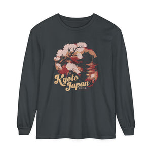 Kyoto Japan Comfort Colors Unisex Long Sleeve T-Shirt