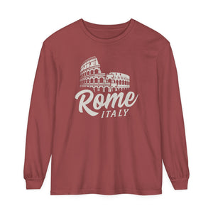 Rome Italy Comfort Colors Unisex Long Sleeve T-Shirt