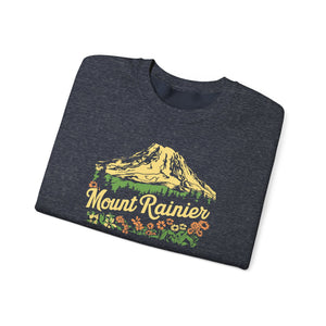 Mount Rainier Washington Gildan Unisex Crewneck Sweatshirt
