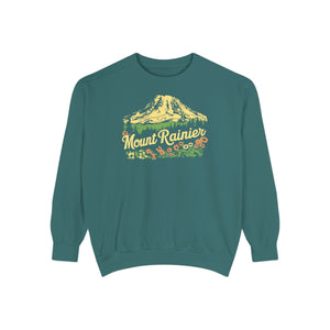 Mount Rainier Washington Comfort Colors Unisex Sweatshirt