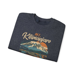 Mount Kilimanjaro Tanzania Gildan Unisex Crewneck Sweatshirt