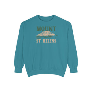 Mount St. Helens Washington Comfort Colors Unisex Sweatshirt