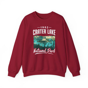Crater Lake National Park Oregon Gildan Unisex Crewneck Sweatshirt