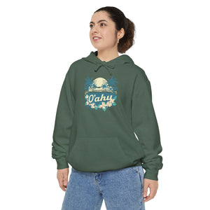 Oahu Hawaii Comfort Colors Unisex Hoodie