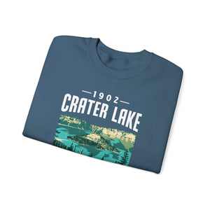 Crater Lake National Park Oregon Gildan Unisex Crewneck Sweatshirt