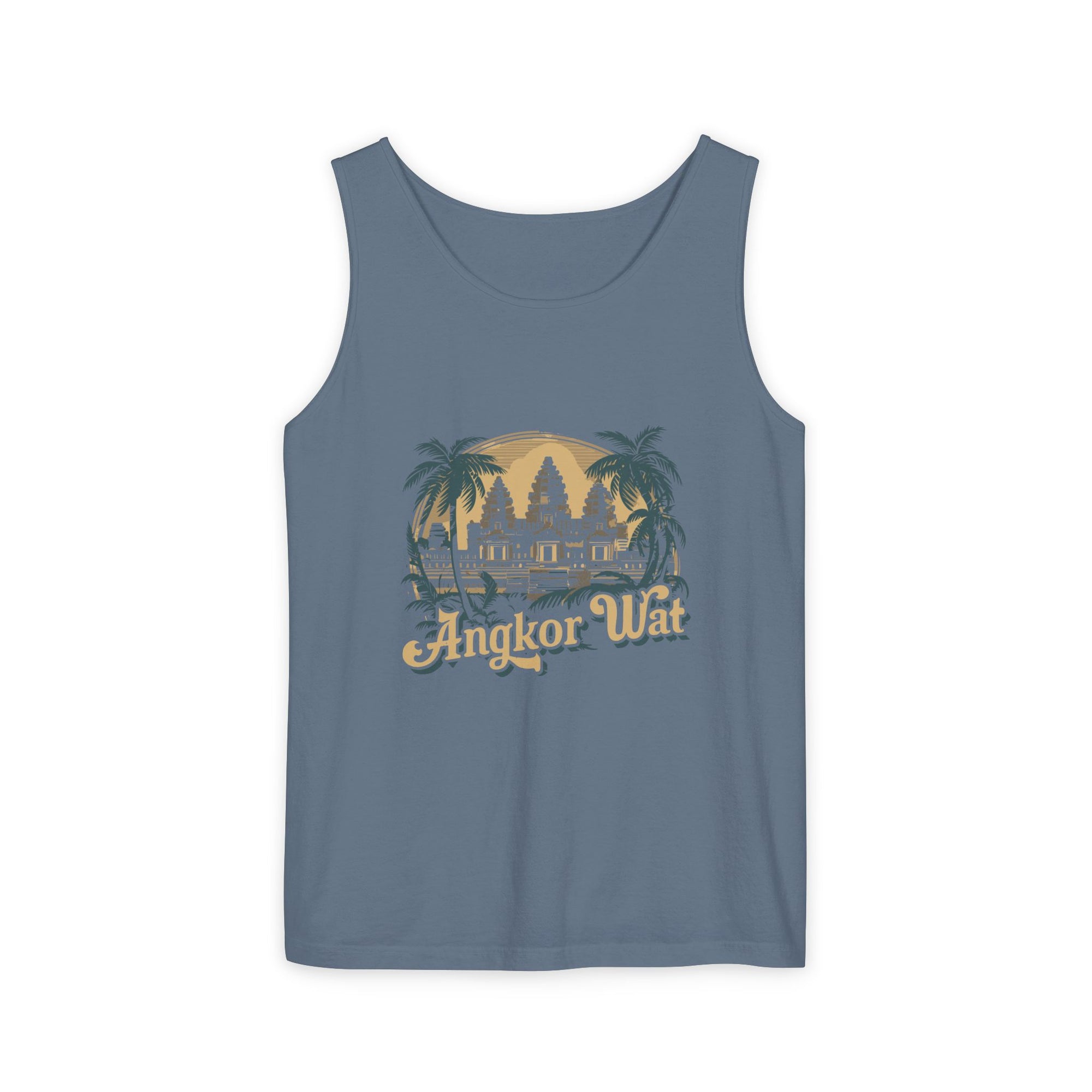 Angkor Wat Cambodia Comfort Colors Tank Top