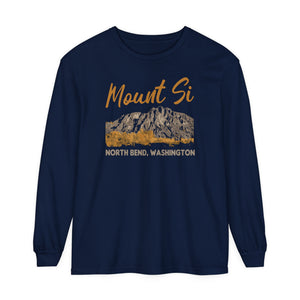Mount Si Washington Comfort Colors Unisex Long Sleeve T-Shirt