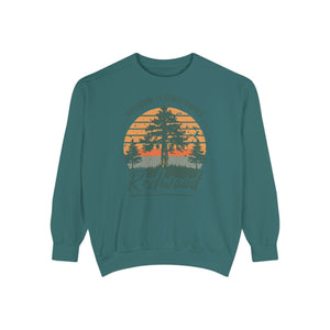 Redwood National Park California Comfort Colors Unisex Sweatshirt
